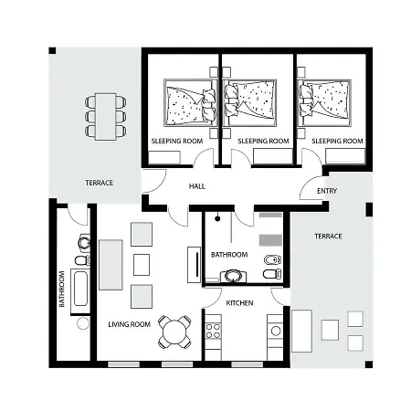 Appartement Kvarner Šilo